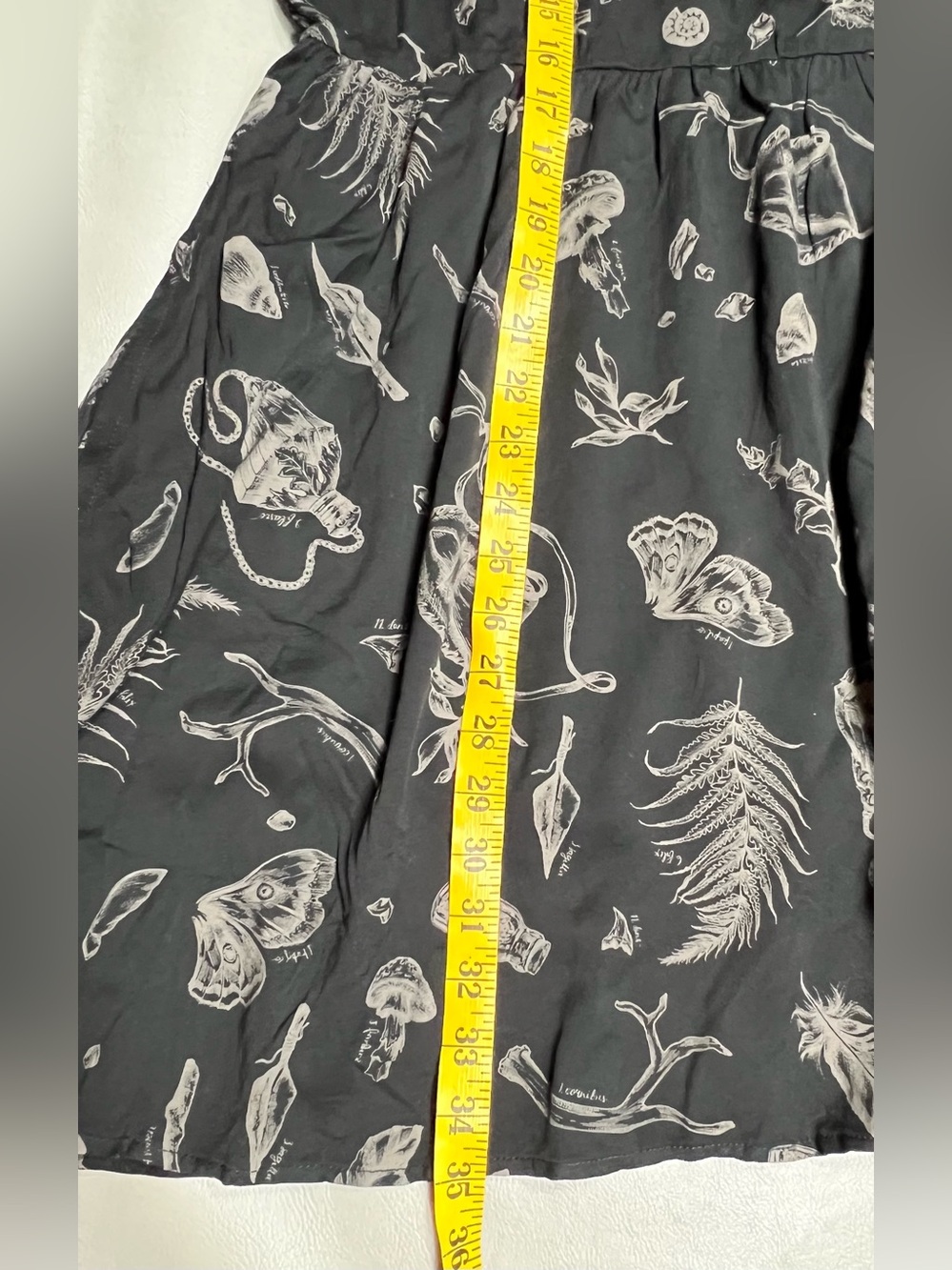 Disturbia Helena Highland Foraging Mini Skater Dress Size US 16 Pockets - Picture 13 of 13